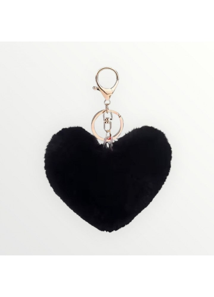 Llavero Pompón Corazón