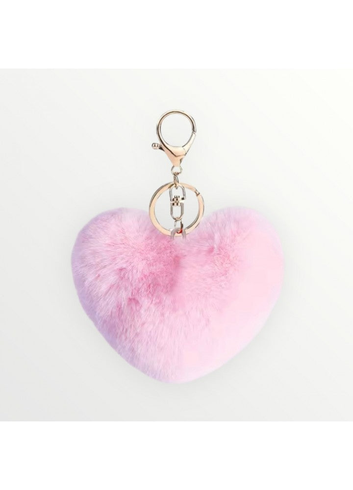 Llavero Pompón Corazón