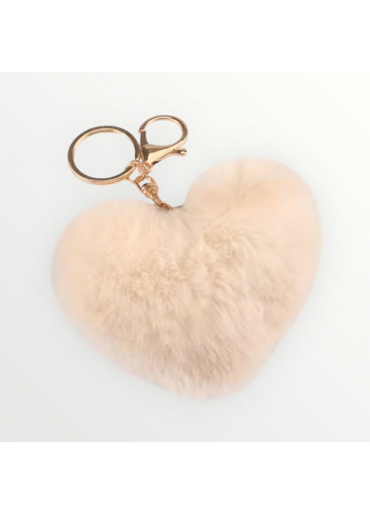 Llavero Pompón Corazón