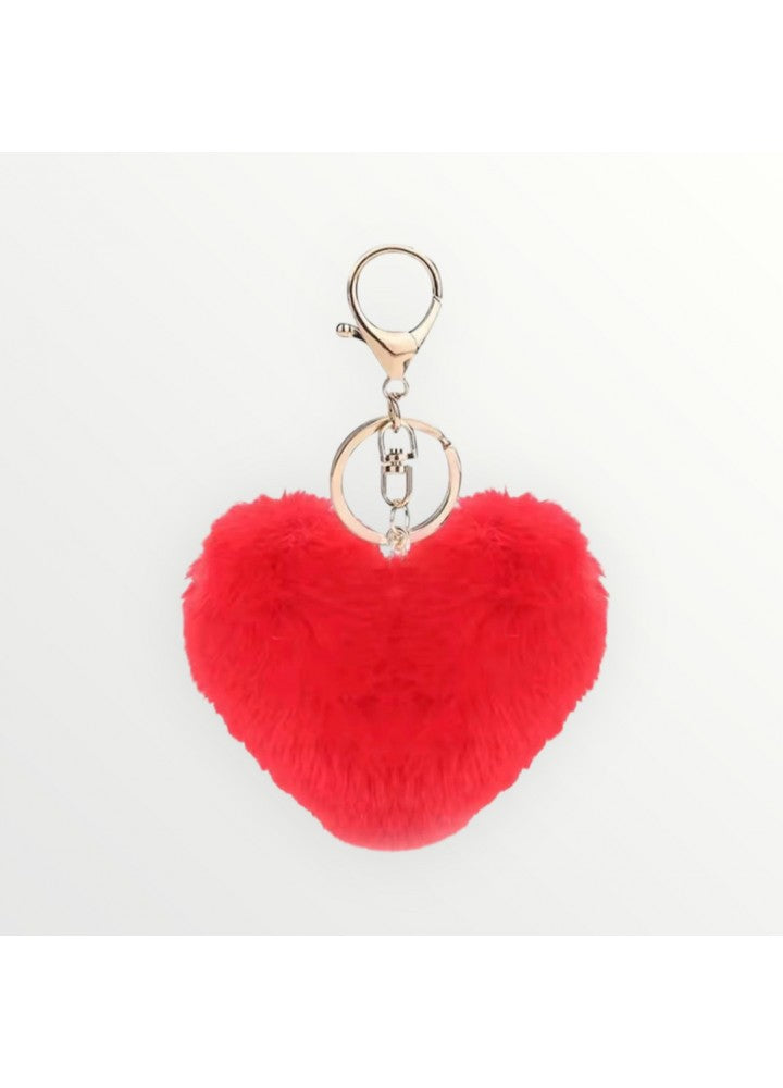 Llavero Pompón Corazón